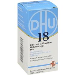 Eine Packung homöopathischer Tabletten der Marke DHU mit blauer Aufschrift.